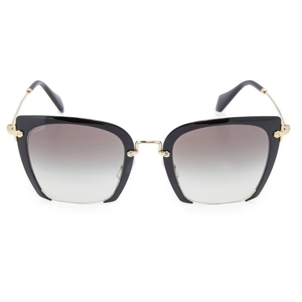 Miu Miu MU S52R 1AB0A7 52 Black Woman Sunglasses